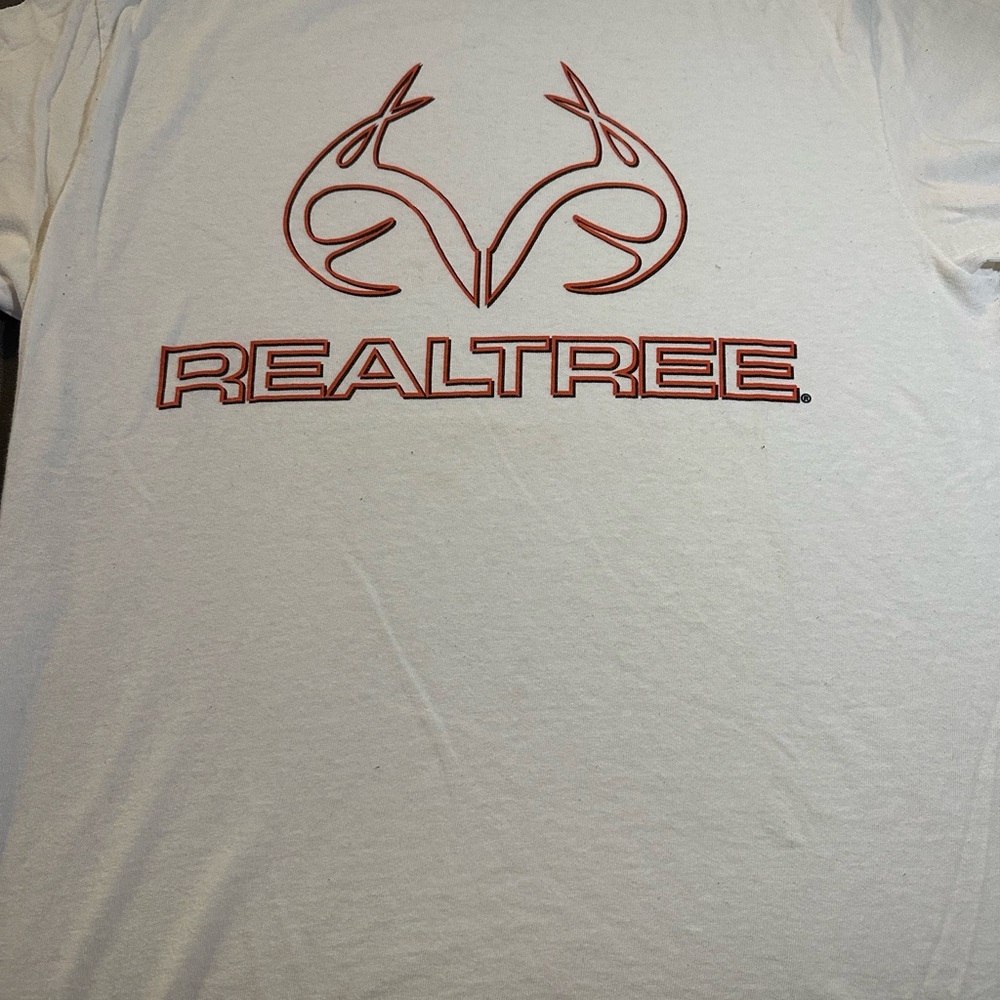 Realtree White T-Shirt for Men